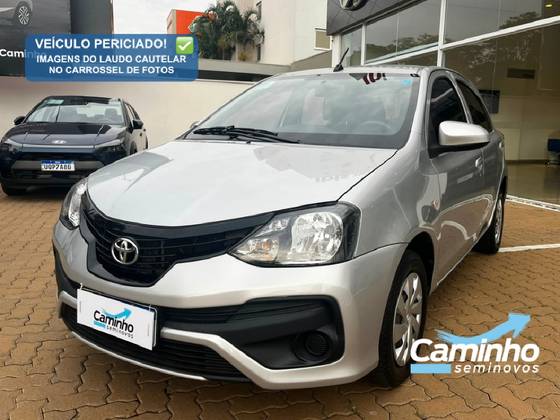 TOYOTA ETIOS 1.3 X 16V FLEX 4P AUTOMÁTICO TOYOTA ETIOS 1.3 X 16V FLEX 4P AUTOMÁTICO